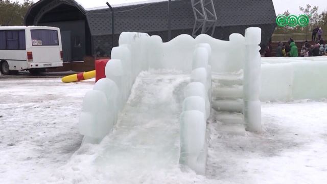 В Уфе этой зимой установят 21 горку для катания