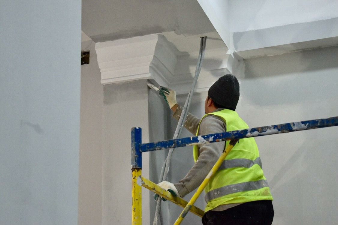 В башкирском селе Старокалмашево обновили Дом культуры