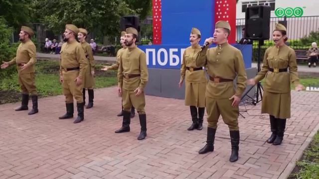 В уфимском сквере Юнармейцев прошел митинг-концерт