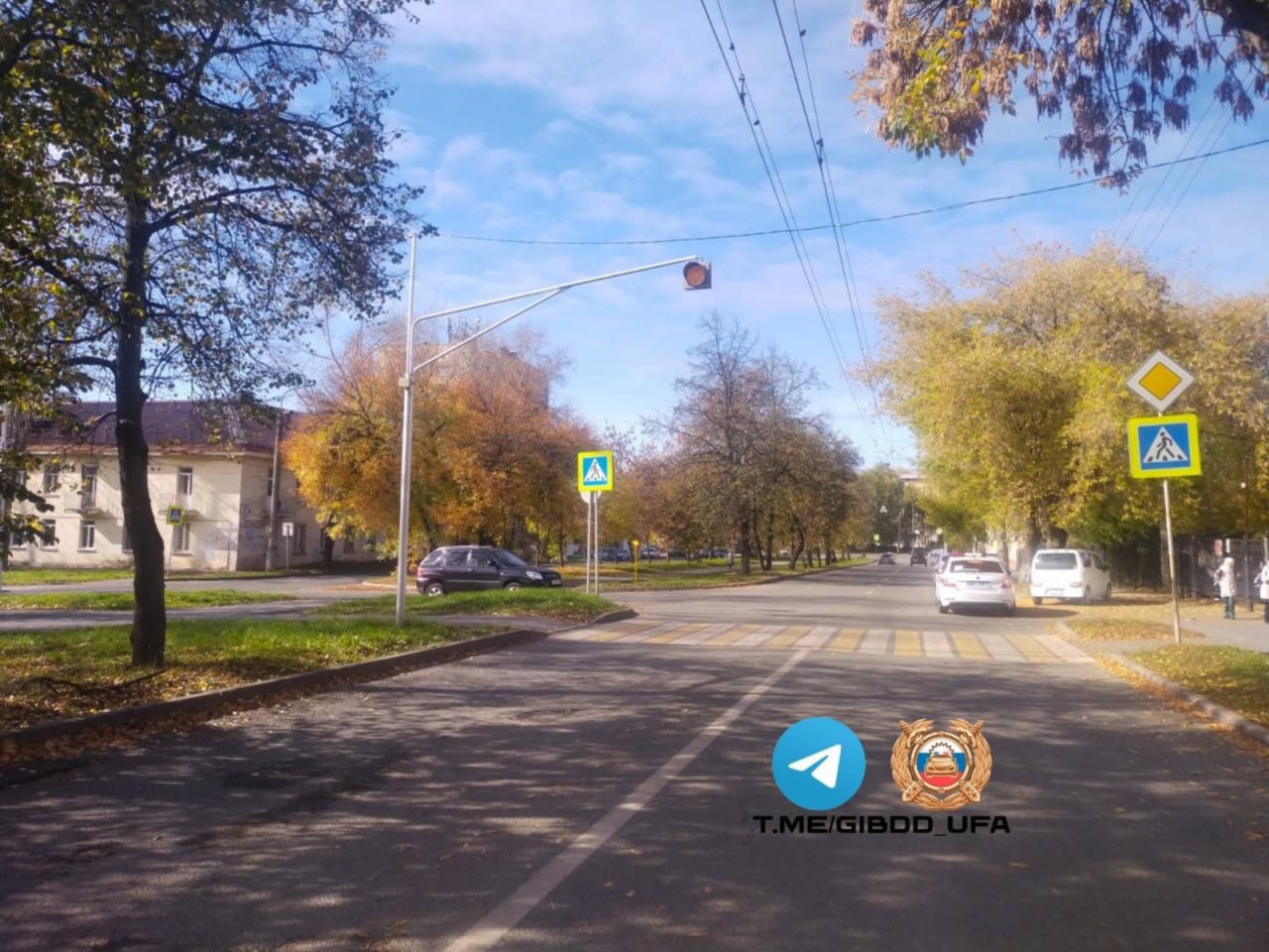 В Уфе водитель сбил 9-летнюю девочку и уехал с места ДТП