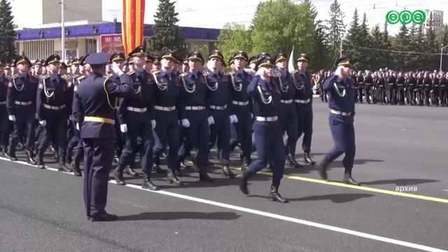 Уфа готовится к предстоящему параду Победы 