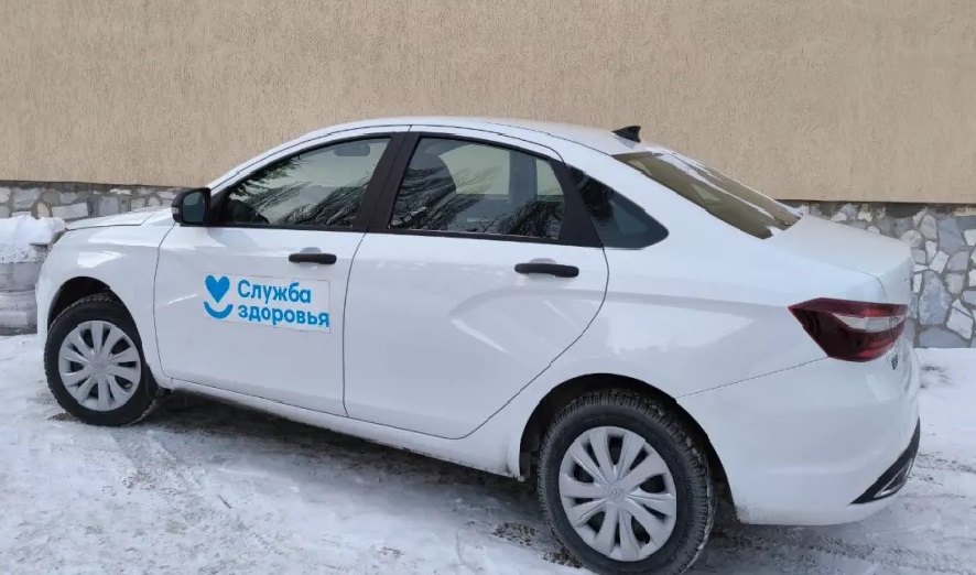 Для детской поликлиники Уфы приобрели спецтранспорт