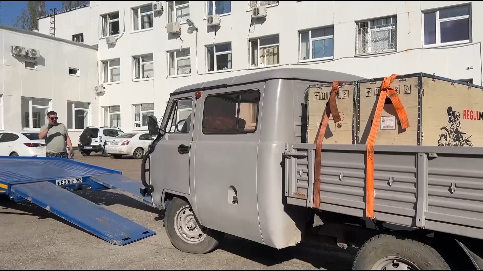 Из Уфы направили очередную гумпомощь для бойцов СВО