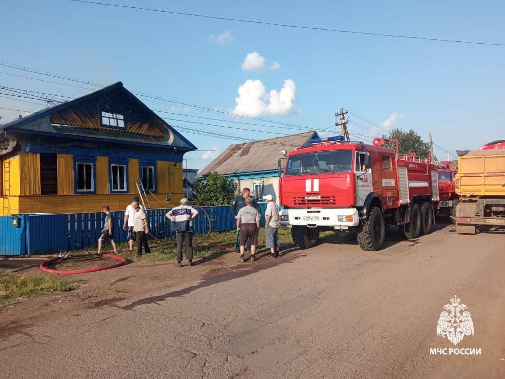 Стала известна причина пожара в селе Старобалтачево, где погибли трое детей