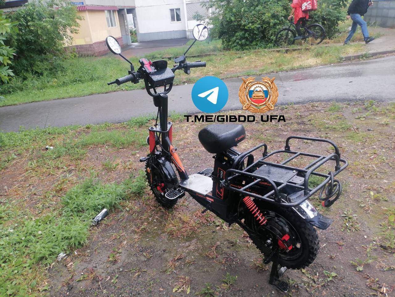 Тройное ДТП в Уфе