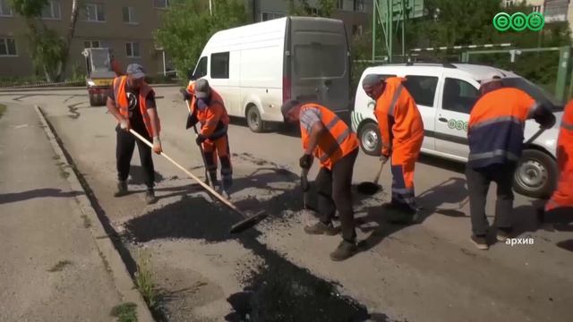  Почти на 70 % выполнен план по ямочному ремонту в Уфе