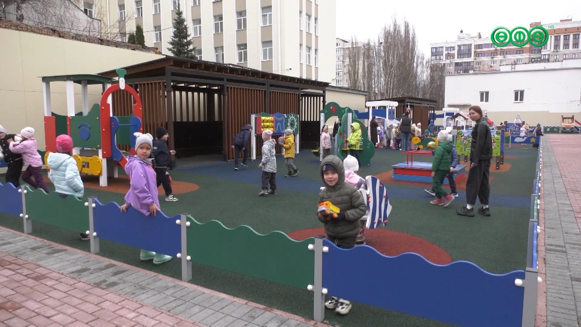 В детском саду № 2 Ленинского района завершено благоустройство