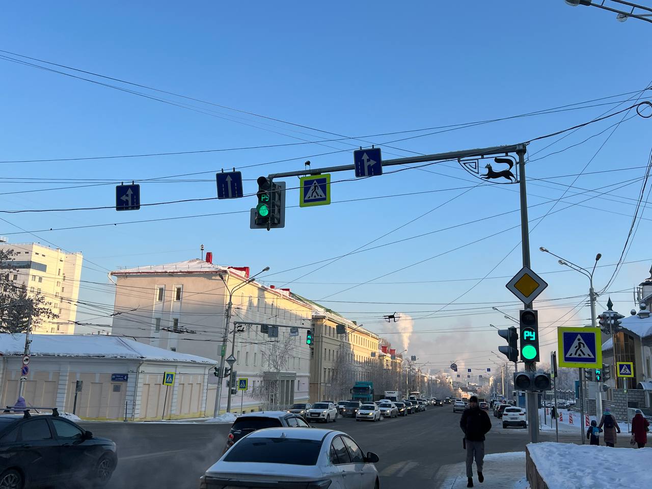 В Уфе в 2025 году в рамках нацпроекта модернизировали 8 светофоров 