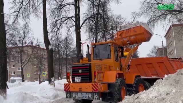 Больше 160 тысяч кубометров снега вывезли с улиц Уфы с начала января