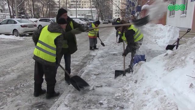 Более 450 тысяч куб. снега вывезли с улиц и дворов Уфы с начала сезона