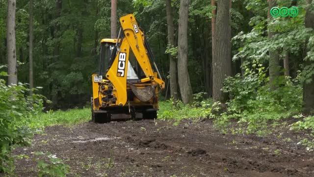 В Орджоникидзевском районе благоустраивают новый участок  «Уфимского ожерелья»