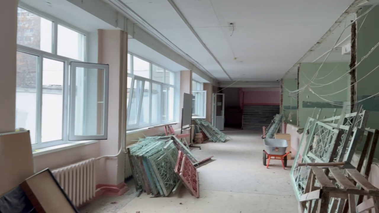 В Уфе приступили к капремонту школы № 18