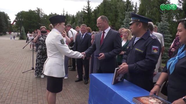 В уфимском парке Победы прошел выпускной для воспитанников Кадетского корпуса имени Мусы Гареева