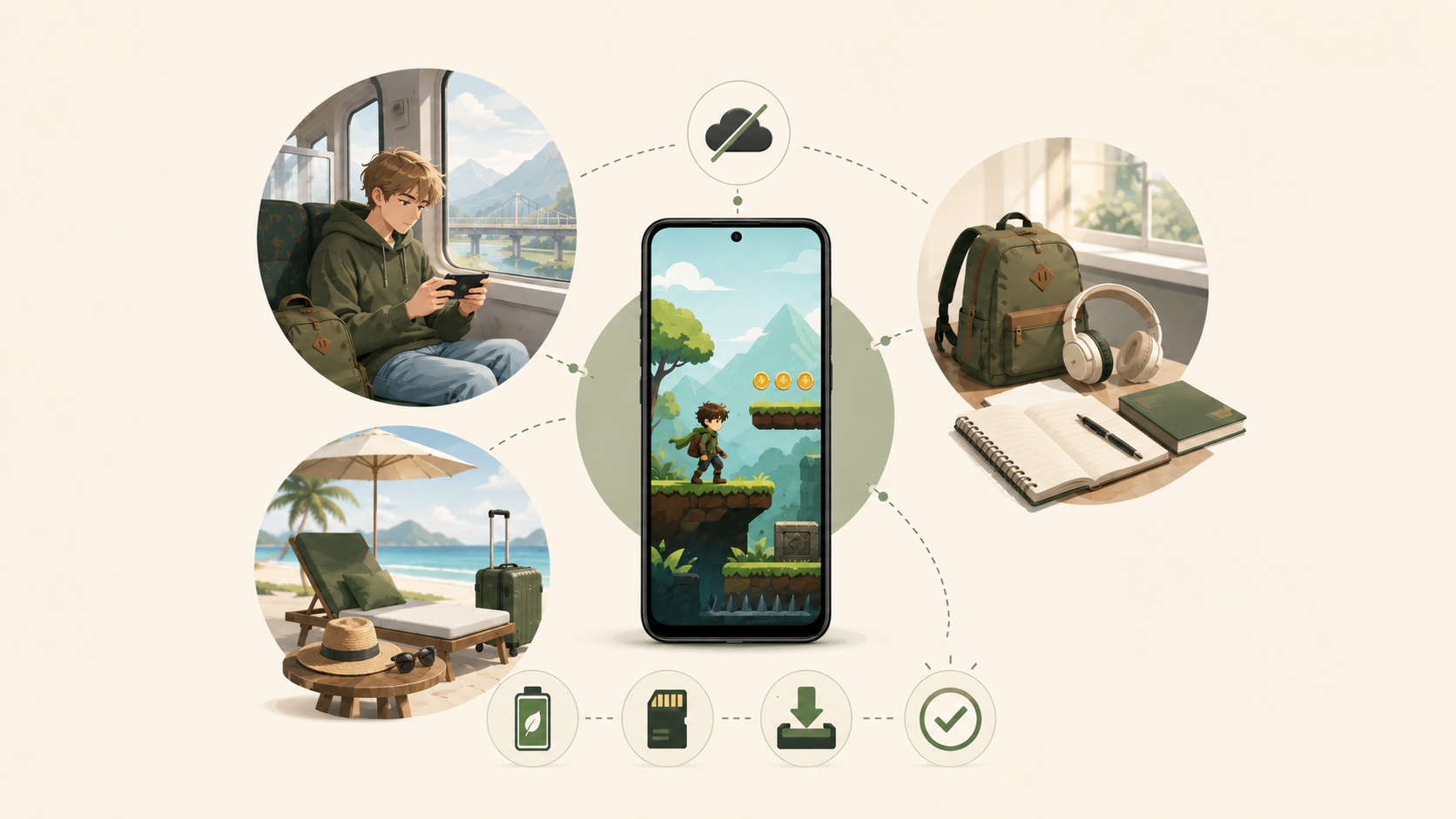 Игры без интернета на Android: что скачать для дороги, учёбы или отпуска