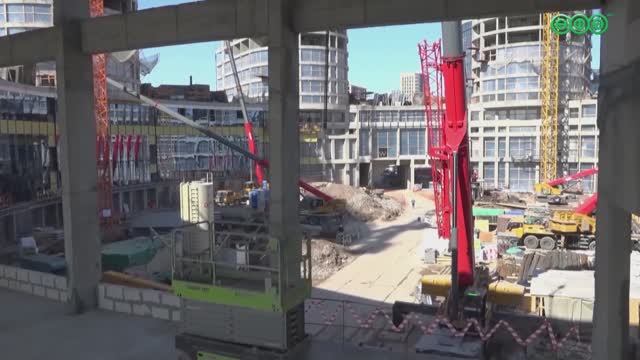 В Уфе на пике строительство второй очереди Межвузовского студенческого кампуса